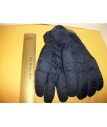 Faded Glory Men Fashion Navy Cold Weather Gear Ski Gloves Thinsulate Ins... - $14.24