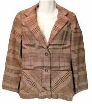 Vtg S.P. II Blazer Jacket Wool Blend Sz 8 Read Descript. EUC Lined Fall Fashion - £12.98 GBP