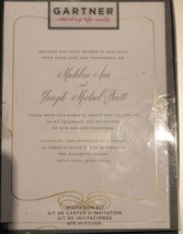 Gartner Studios Gold Foil Filagree invitations 25 count with envelopes (... - $24.83