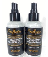 (2) Shea Moisture African Black Soap Bamboo Charcoal Mattifying Moisture... - $9.31 CAD