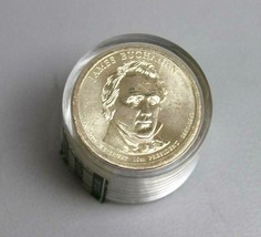 Danbury Mint James Buchanan Presidential Dollar Coin Roll of 12 Uncirculated - £19.05 GBP