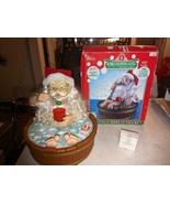 Vintage Telco Animated Bubble Blowing Santa Claus Blows Real Bubbles in ... - £74.33 GBP
