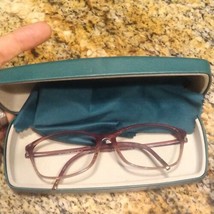 Silhouette Eyeglasses SPX 1563 10 6053 Striped Blush Frame Austria 53[]1... - £114.74 GBP
