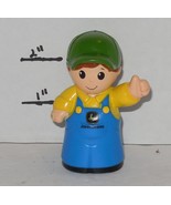 John Deere Mega Bloks Lil Tractor Replacement Farmer Figure - Figure Only - $186.87 MXN