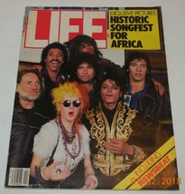 LIFE Magazine We Are the World Songfest For Africa April 1st 1985 - £26.89 GBP