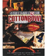 January 1, 1999 COTTON BOWL Program - TEXAS LONGHORNS vs. MISSISSIPPI STATE - $331.31 MXN