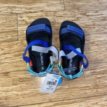 Carters Delray Blue Toddler strappy boys sandals size 10 Brand New - £11.59 GBP