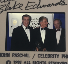 1988 Jack Lemmon Blake Edwards Richard Mulligan Celebrity Transparency Slide - £7.60 GBP