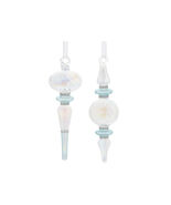 Iridescent Finial Drop Ornament (Set of 12) - 790973 - $150.22 CAD