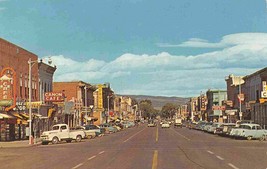 Street Scene Cars Canon City Colorado 1950s postcard - £5.34 GBP