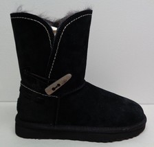 UGG Australia Size 6 MEADOW Black Suede Boots New Women&#39;s Shoes - £197.01 GBP