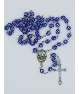 San Lazaro St.Lazarus Rosary Babalu Aye Rosario - San Lazaro Azul Con Or... - £10.84 GBP