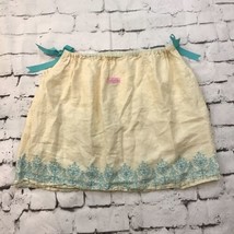 LuLiGirl Girls Sz 10-12 Skirt Knee-Length Tie Sides Casual Summer Play - $9.89