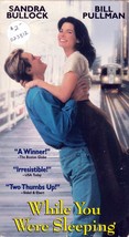 While You Were Sleeping [VHS 1995] Sandra Bullock, Bill Pullman / Romantic Com.. - £0.90 GBP