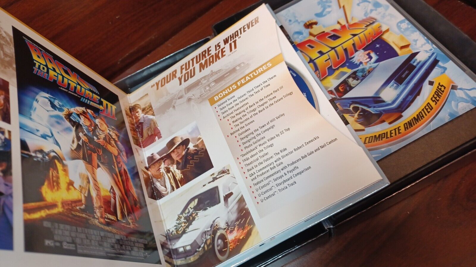 Back to the Future: Complete Adventures(Blu-ray Trilogy + Animated)-Free Box S&H Item image 9
