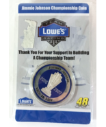 JIMMIE JOHNSON CHAMPIONSHIP COIN Lowe&#39;s 2006  2007 Back to Back Champion... - €3,71 EUR
