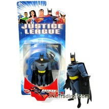 Year 2002 DC Comics Justice League 5 Inch Figure - BATMAN with Hologram Card - $44.99