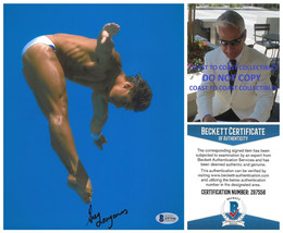 Greg Louganis Driver signed USA Olympic 8x10 Photo proof Beckett COA.autographed - £85.80 GBP