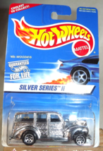 1996 Hot Wheels #421 Silver Series II 2/4 &#39;40s WOODIE Chrome w/Chrome 7Sp-Varia - £6.86 GBP