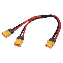 Nuofany XT60H XT60 Upgrade Y Splitter Extension Cable 12 AWG XT60 Female... - $9.68