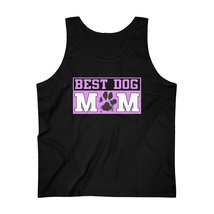 Best Dog Mom Paw Print Tank Top - £17.34 GBP+