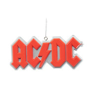 Kurt Adler Officially Licensed AC/DC© Logo Resin Christmas Ornament - £10.18 GBP