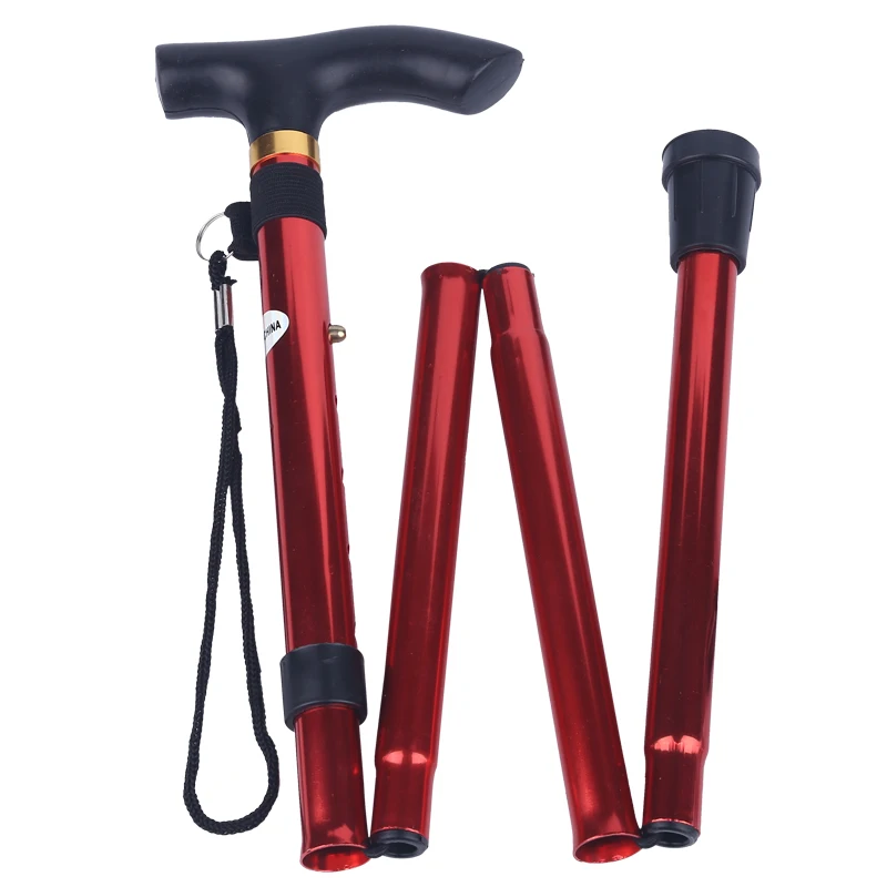 Folding crutches for the elderly Trek pole retractable folding crutches hi alumi - £84.07 GBP