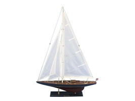 Wooden Endeavour Model Sailboat Decoration 35&quot;&quot; - £139.80 GBP