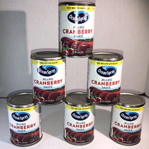 Ocean Spray Jellied Cranberry Sauce 6 Can Pack-14oz ea-SHIPS SAME BUSINE... - $14.73