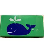 Uber Mom The Wipe Box Green w/Blue Whale travel wipe case Baby Wipes - $313.42 MXN