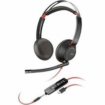 Poly Blackwire C5220 Headset - Microsoft Teams Certification - Stereo - USB Type - £76.90 GBP