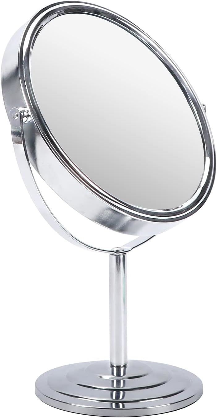 1X 10X Bathroom Vanity Mirror, Schliersee Mirror, Table Desk Makeup Mirror With - £31.42 GBP