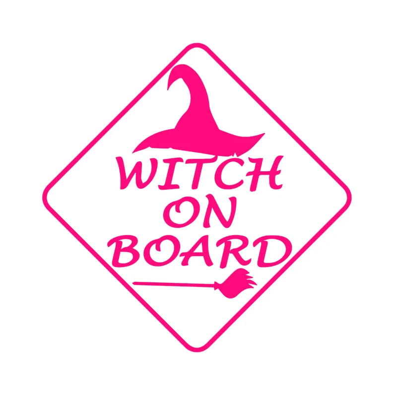 WITCH   Car Stickers for Auto Motorcycle Sticker BABY  Warning Sign Kids Baby In - £56.68 GBP