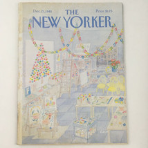 The New Yorker Magazine December 21 1981 Theme Art Cover Charles Martin No Label - £18.98 GBP