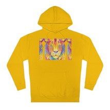 Unisex Hooded Lion Sweatshirt | Men or Women | Stretch Unisex Hoodie | L... - £21.43 GBP