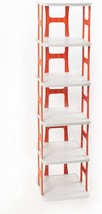 Shoe Storage, 6-8-Tier Shoe Rack Organizer Storag Ebookshelf,, Orange, Layer 6 - £31.35 GBP