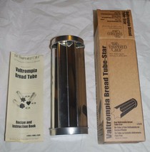 The Pampered Chef Valtrompia Bread Tube Star #1570 With Instructions - $9.49