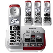 Panasonic KX-TGM450S Amplified Phone with (3) extra handsets - $445.70