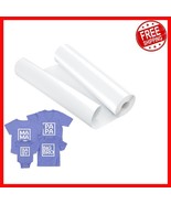 Durable White Heat Transfer Vinyl Roll 12&quot;x25ft for Cricut &amp; Crafting Pr... - $855.58 MXN