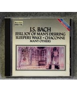 J.S. BACH~Jesu, Joy Of Man&#39;s Desiring/Sleepers Wake/Many Others - $8.77