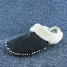 Minnetonka  Women Mule Shoes Gray Leather Slip On Size 10 Medium - £19.55 GBP