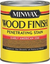 NEW MINWAX 22300 EARLY AMERICAN INTERIOR OIL BASED WOOD FINISH STAIN - £20.47 GBP