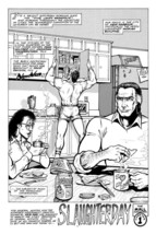 ORIGINAL ARTWORK - PROJECT NEWMAN #1 PAGE 01 - $914.23 MXN