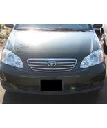 FITS TOYOTA COROLLA CHROME GRILL INSERTS 2005-2007 05 06 07 - £25.94 GBP