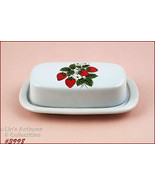 McCoy Strawberry Country Covered Butter Dish (3998) - £31.45 GBP