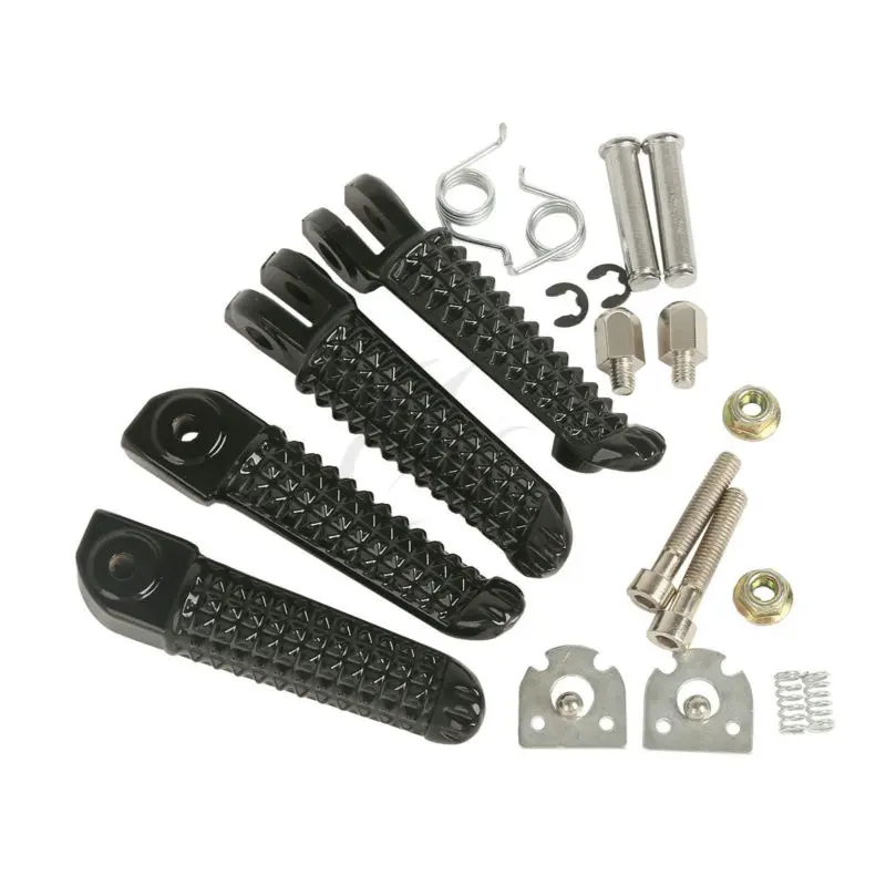 Motor Front &amp; Rear Foot Peg Footrest For Yamaha YZF R1 2002-2014 13 R6 2... - $19.85+