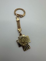 Holy Name Society Cross Jesus Keychain 3.75” - $11.88