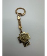 Holy Name Society Cross Jesus Keychain 3.75” - £9.34 GBP