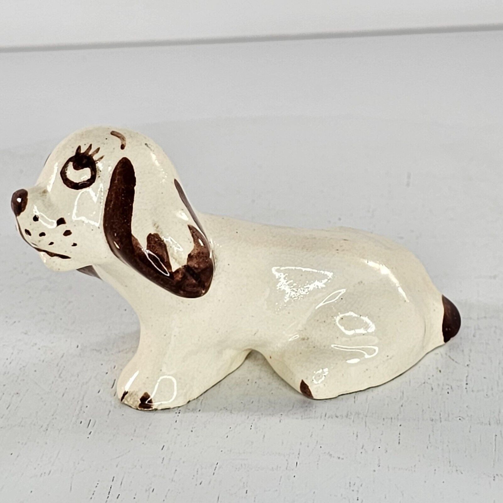 Primary image for Vintage Rio Hondo Dog Puppy Pottery Figurine