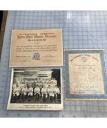 Vintage Oldsmobile Certificate Hydra-matic Master Mechanic w/ Photo 1948 - $39.67 CAD